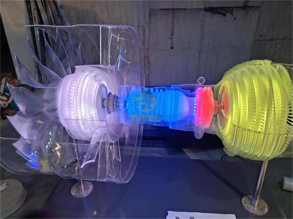 云阳县飞机发动机模型